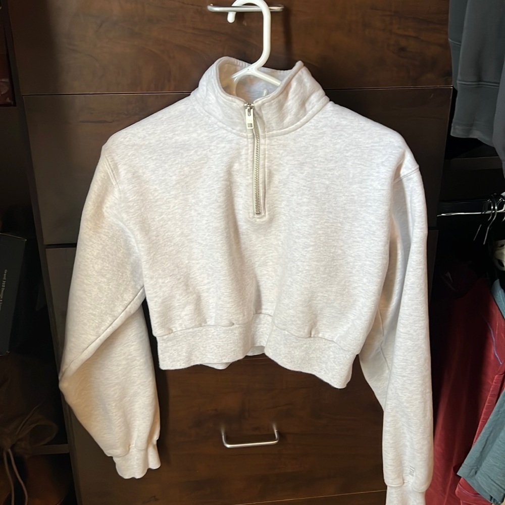 TNA Cozy Fleece Perfect 1/4 Zip Sweatshirt
